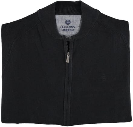 Fellows United Cardigan Vest Black (12.1142 - 120)