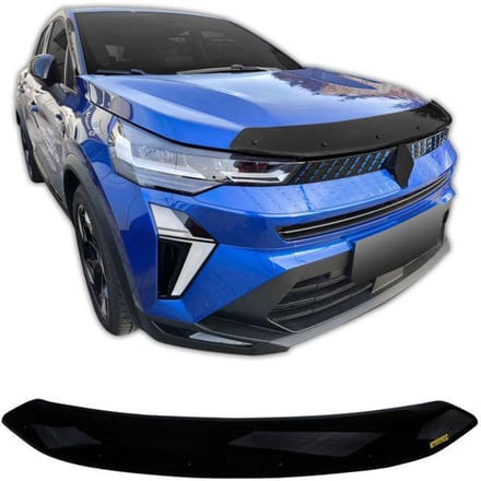 SCOUTT | Bra Capot Déflecteur Protection pour Renault Captur Depuis 2024, Aérodynamique, Assemblage Facile, Aucun perçage requis