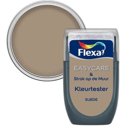 Flexa Kleurtester Verftester - Mat - Suedebruin - 30ml