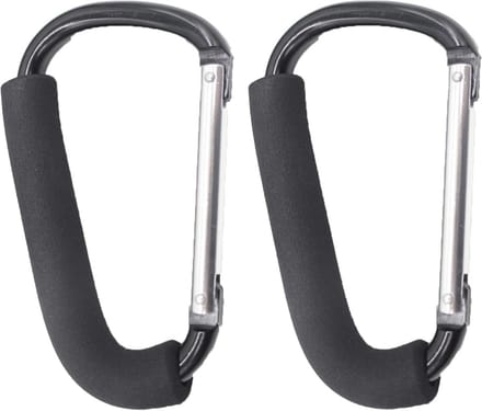Set van 2 Stroller Hooks - Sterke Haakjes voor Kinderwagens - Handige Accessoires voor Het Draag van Tasjes
