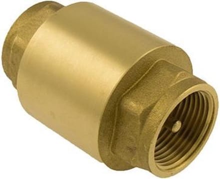 Bonfix Messing terugslagklep met messing klep - 3/4 Binnendraad
