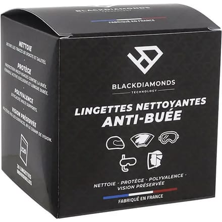 Anti-condensatie reinigingsdoekjes Black Diamond (x10)