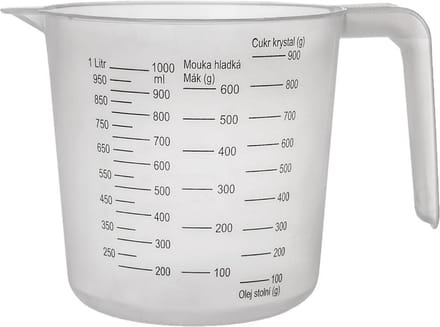 Maatbeker 1 l - Maatkan