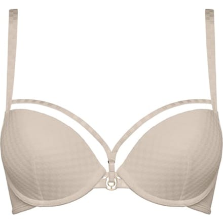 Marlies Dekkers Space Odyssey Checkered Ivory Push Up Bra Größe: 70A | BHs Outlet | Damen | Weiß