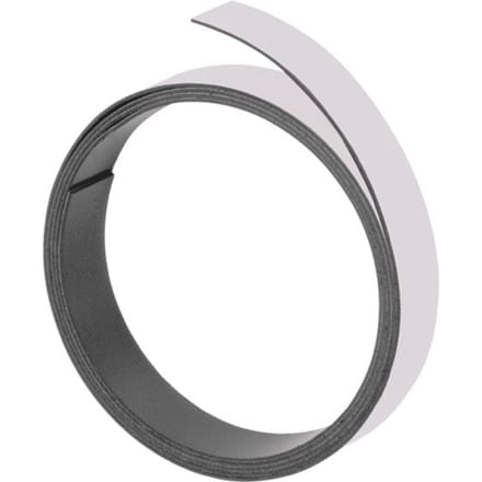 FRANKEN magneetband, (L)1.000 x (D)20 mm x (H)1 mm, grijs