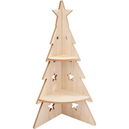 VBS Hoek etagère "Kerstboompiramide"
