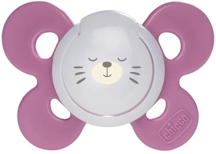 Chicco Physio Comfort Fopspeen Siliconen 16-36M 1St Roze