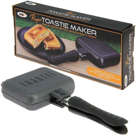 NGT Proper Toaster – Non-stick deep fill toastie maker met magnetische handgreep (450 g)