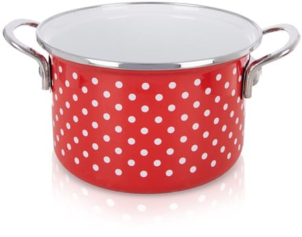 Kookpan Geëmailleerde TECKA 18 cm, 2 l - Kookpot - Soeppan