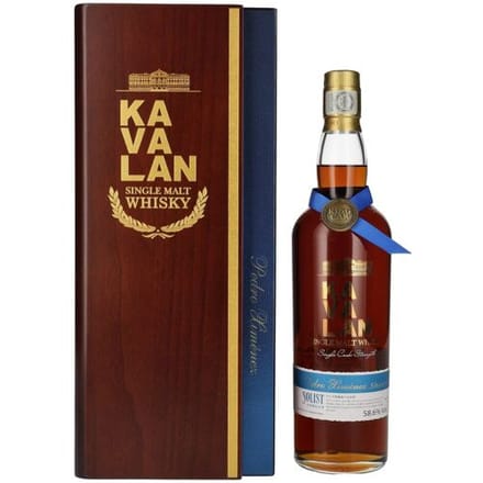 Kavalan Whisky Kavalan SOLIST Pedro Ximénez Cask 58,6% Vol. 0,7l in Holzkiste