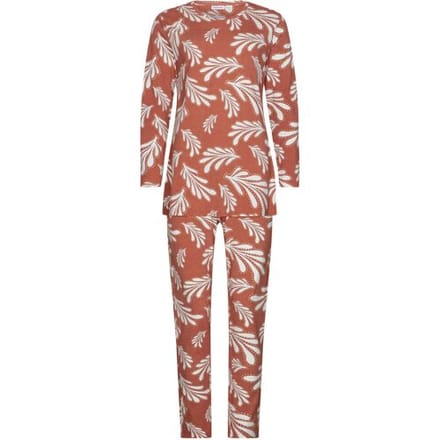 Steenrode katoenen pyjama Pastunette Rood vrouw 36