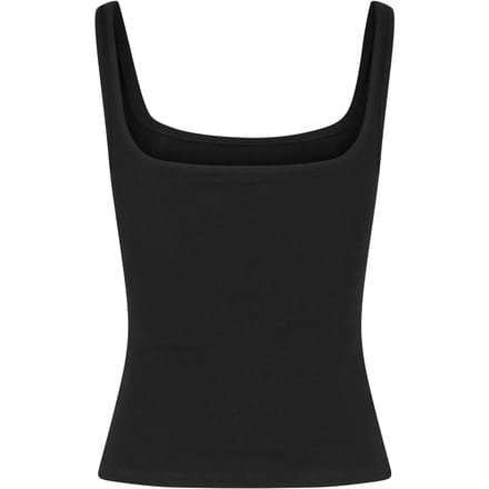 Urban Classics Wide Neck Rib (Set van 2) Dames Top - zwart - M
