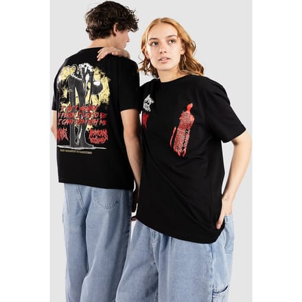 Any Means Necessary Abandon T-Shirt zwart