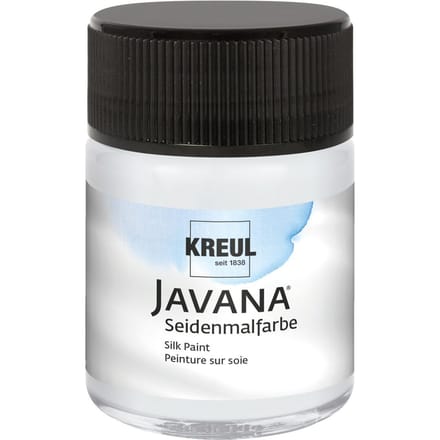 KREUL Javana Zijdeverf, 50 ml - Gemengd Wit