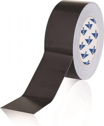 Deltec Gaffa Tape Pro 75mm x 50m Zwart