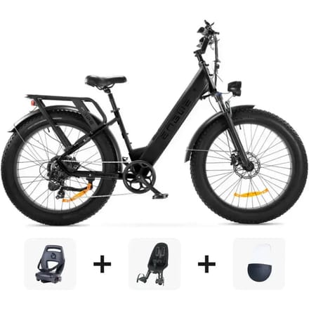 Family-Deal! | ENGWE E26 - Lage instap - Zwart