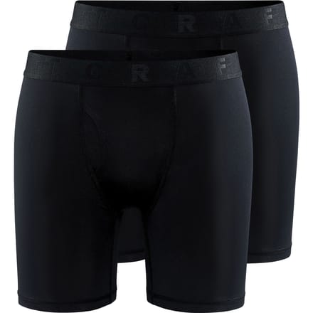 CRAFT ACTIVE BOXER 6-INCH 2-PACK Heren Sportonderbroek - Zwart