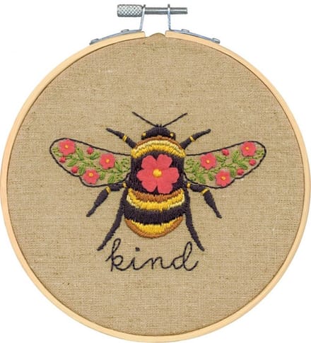 Dimensions Bee Kind borduren (pakket) PN-0195388 inclusief borduurring