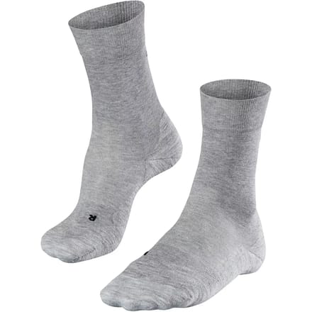 FALKE GO2 anti-blaar katoen functioneel materiaal golfsokken heren grijs - maat 44-45