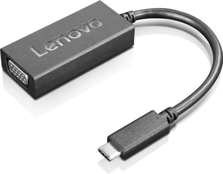 Lenovo USB 2.0 Adapter [1x USB-C stekker - 1x VGA-bus] USB-C®-Port - VGA-Anzeige-Adapter 0 mm