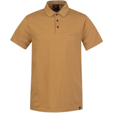 Hannah Kajan Korte Mouw Poloshirt Bruin S Man