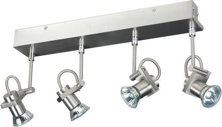 Linea Verdace - Spot Sirius - Nikkel mat 4X50W - Gz10