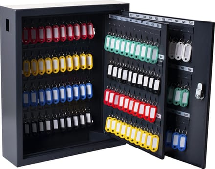 Sleutelkast pavo deluxe 150 haken donkergrijs | 2 stuks