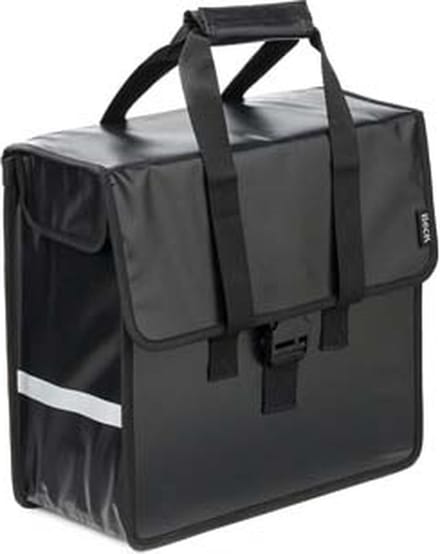 BECK Shopper Fietstas zwart bisonyl