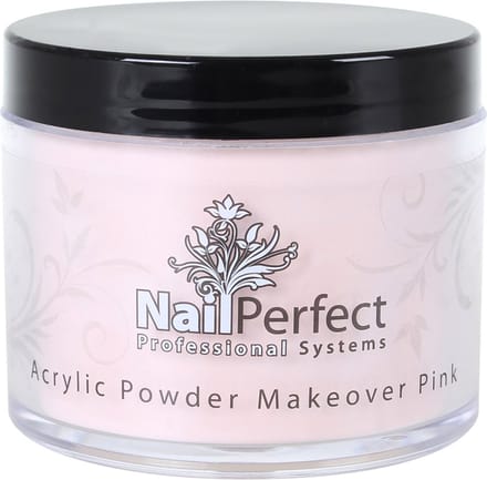 Nail Perfect - Makeover Acrylic Powder - Pink - 100 gr