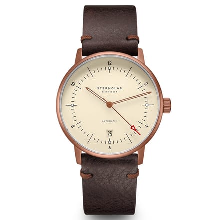 Sternglas Naos Alabaster Bronze Automatic S02-NA42-VI17