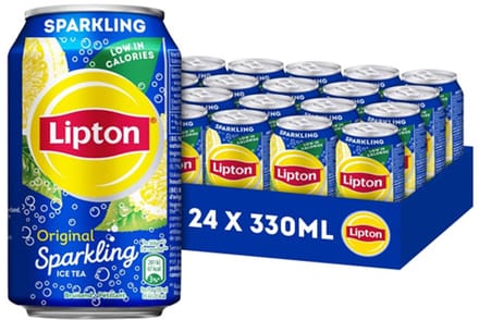 Tray Lipton Ice Tea - Sparkling - 24x33cl