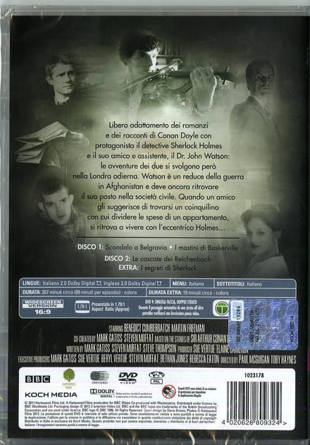 PLAION Sherlock 2 DVD Engels, Italiaans