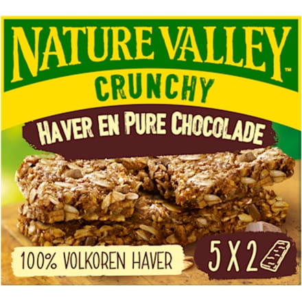 Crunchy haver & pure chocolade repen