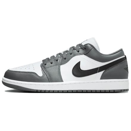 Air Jordan 1 Low Iron Grey Black Heren Sneakers Wit 553558-152 43