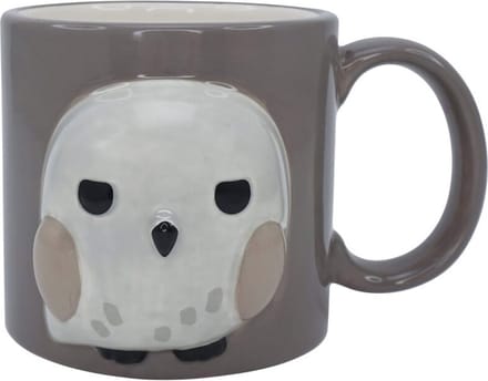 Harry Potter - Kawaii Hedwig mok in reliëf 350ml