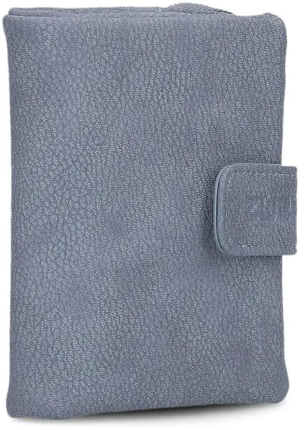 zwei portemonnee M.Wallet MW5 Nubuk-Sky blauw
