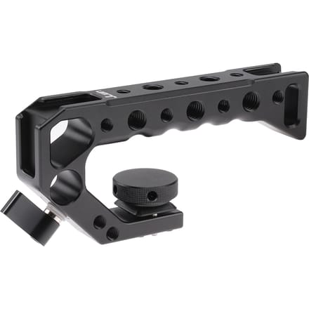 JLwin AF412 Universele Top Handel Camera Top Handgreep Aluminiumlegering met 4 Cold Shoe Mount Arca zwart