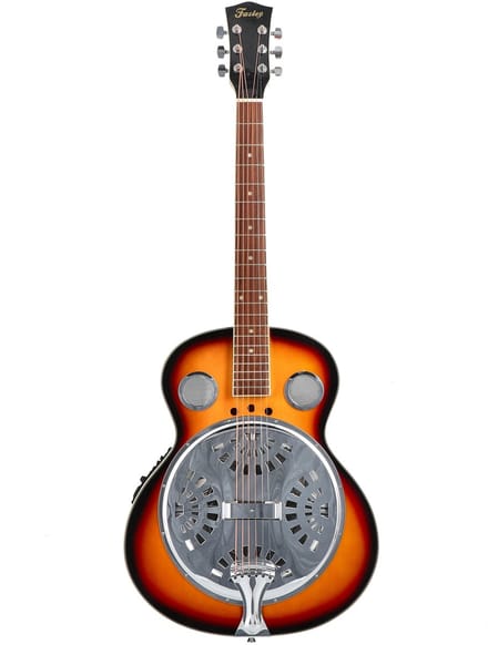Resonatorgitaar - Met gratis lessen - Fazley RSN-30 - Burst