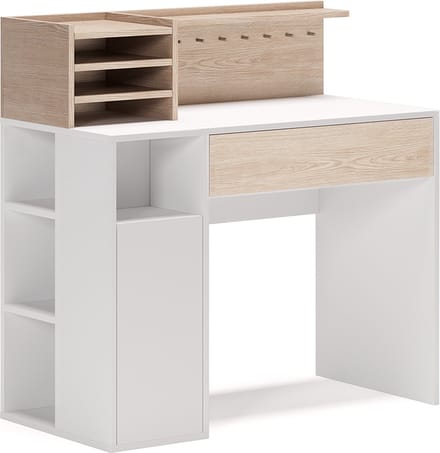 Vicco Bureau – 100 x 50 cm Wit/Sonoma
