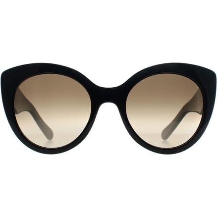 Salvatore Ferragamo Cat Eye Womens Zwart Gancini Grijs SF964S