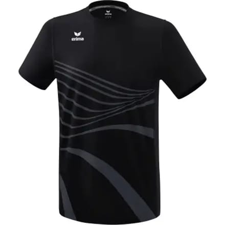 Erima Racing Hardloopshirt Kinderen - Zwart | Maat: 152