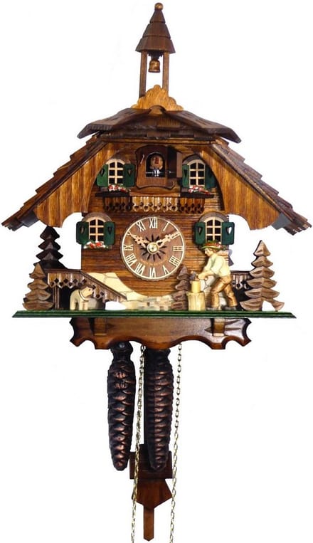 Engstler - 4441 - Koekoeksklok - 1-daags ketting uurwerk