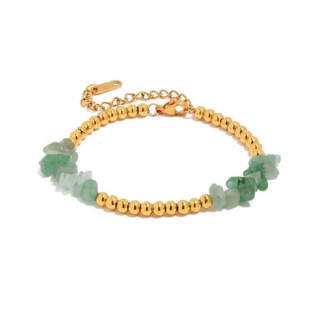 Armband met Groene Stenen – Natuurlijk & Stijlvol | Twinolo