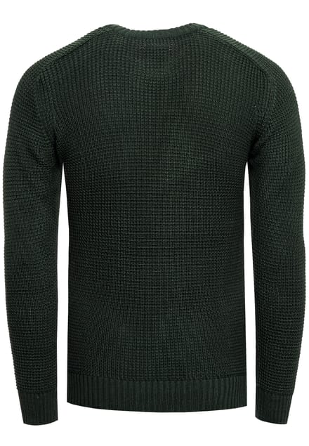 Rusty Neal Trui Casual Fit Trui Groen
