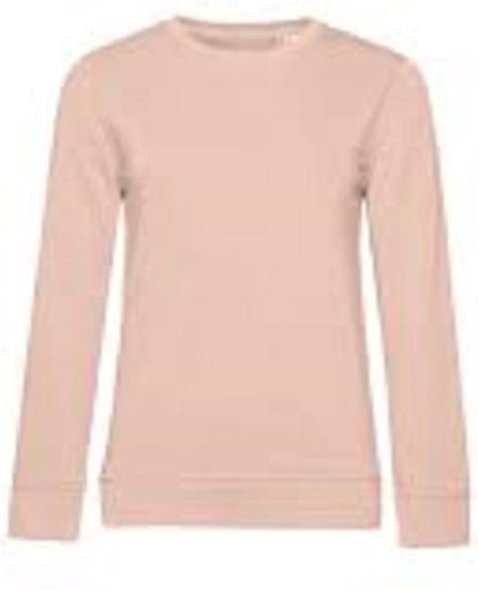 B&C Dames/dames Organic Sweatshirt (Schemerig Roze)