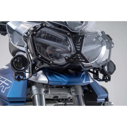 Verlichtingsbeugels voor extra lichten. triumph tiger 800 modellen (10-). SW-Motech