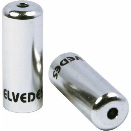 Elvedes Kabelhoedjes 4,5 X 15 Mm Messing Zilver 100 Stuks