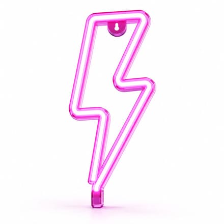 BOTC Neon lamp bliksem - Roze - Nachtlamp- Neon wandlamp- Neon verlichting
