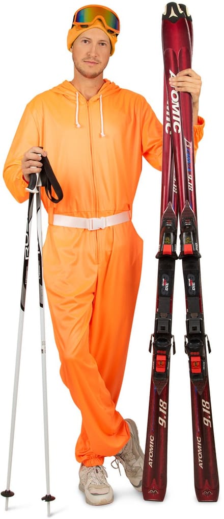 Ski Overall Neon Oranje - Maat M