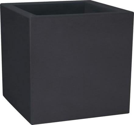 Bloembak Balkonbak Modus 40x40x40cm ANTRACIET Nicoli